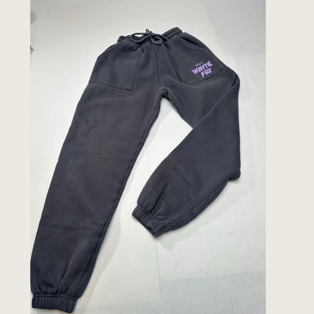 White Fox sweat pants